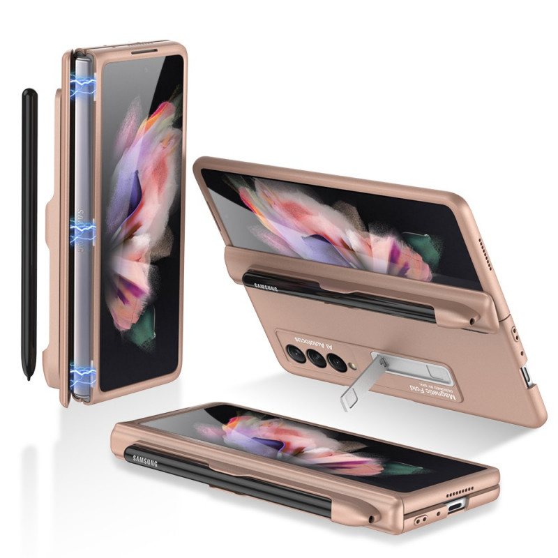 Deksel Til Samsung Galaxy Z Fold 3 5G Plaststativ Og Stylusholder Gkk