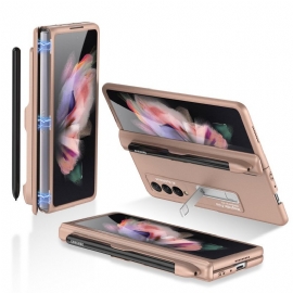 Deksel Til Samsung Galaxy Z Fold 3 5G Plaststativ Og Stylusholder Gkk