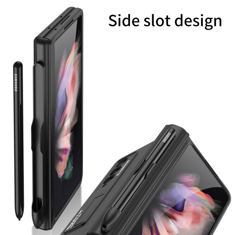 Deksel Til Samsung Galaxy Z Fold 3 5G Plaststativ Og Stylusholder Gkk