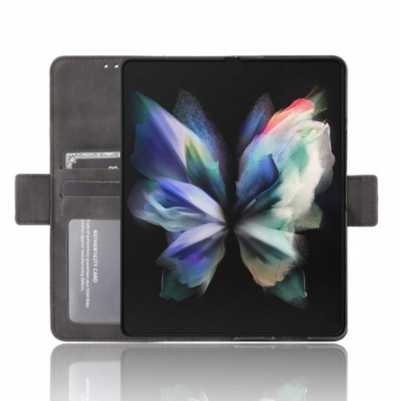 Folio Deksel Til Samsung Galaxy Z Fold 3 5G Multi-card Premier Class