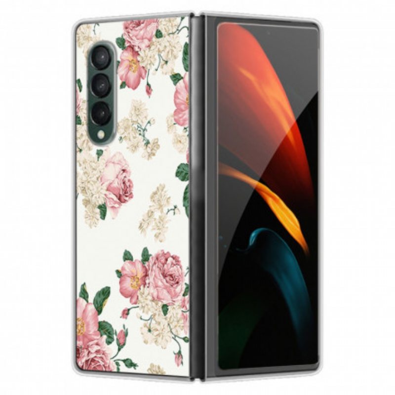 Mobildeksel Til Samsung Galaxy Z Fold 3 5G Liberty Blomster