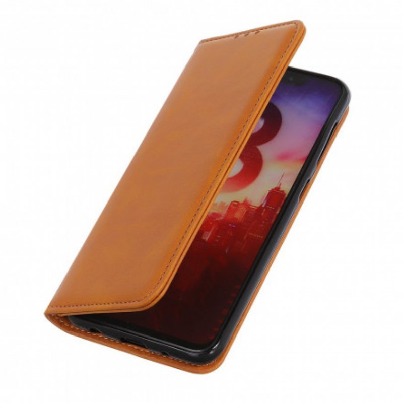 Beskyttelse Deksel Til Xiaomi Mi 11i 5G Folio Deksel Elegance Split Leather