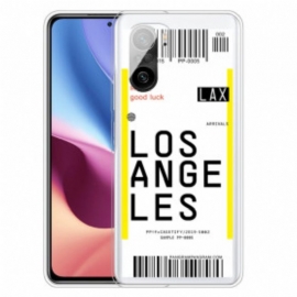 Deksel Til Xiaomi Mi 11i 5G Boardingkort Til Los Angeles