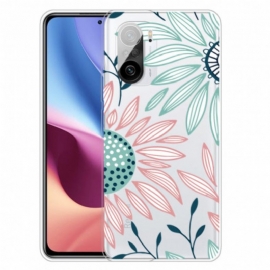 Deksel Til Xiaomi Mi 11i 5G Gjennomsiktig Én Blomst