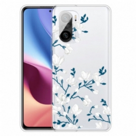 Deksel Til Xiaomi Mi 11i 5G Hvite Blomster