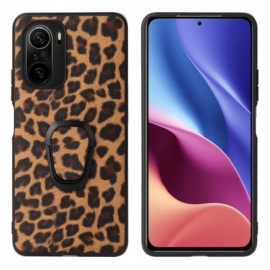 Mobildeksel Til Xiaomi Mi 11i 5G Leopard Ring-støtte Leopard Ring-støtte