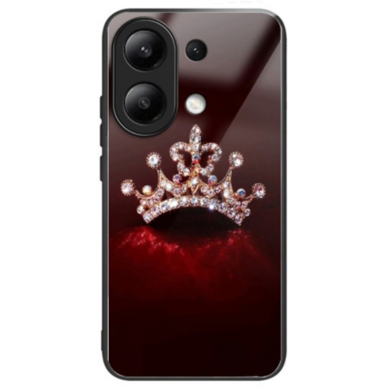 Deksel Xiaomi Redmi Note 13 4g Diamantkrone Herdet Glass