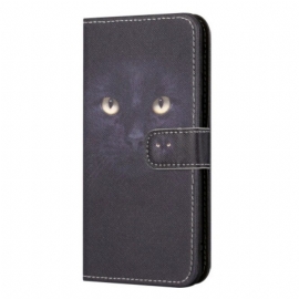 Folio Deksel Til Xiaomi Redmi Note 13 4g Strappy Cat Eyes