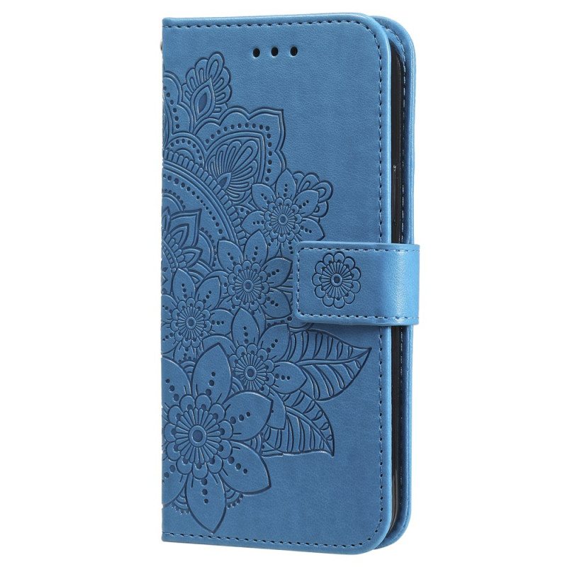 Folio Deksel Xiaomi Redmi Note 13 4g Floral Strappy Style