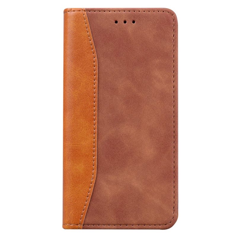 Beskyttelse Deksel Til Xiaomi 11T / 11T Pro Folio Deksel Bi-tekstur Business Leather Effect