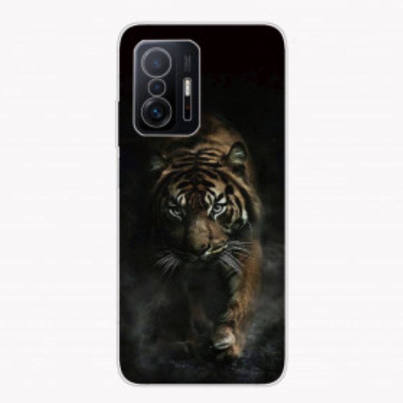 Deksel Til Xiaomi 11T / 11T Pro Fleksibel Tiger