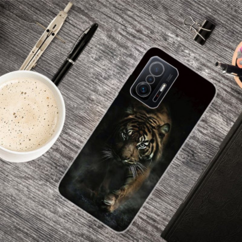 Deksel Til Xiaomi 11T / 11T Pro Fleksibel Tiger