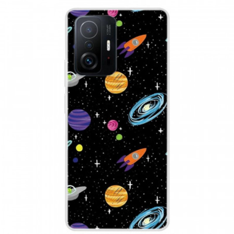 Deksel Til Xiaomi 11T / 11T Pro Planet Galaxy