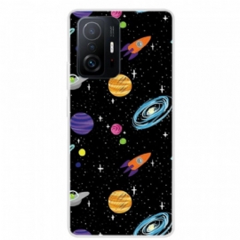 Deksel Til Xiaomi 11T / 11T Pro Planet Galaxy