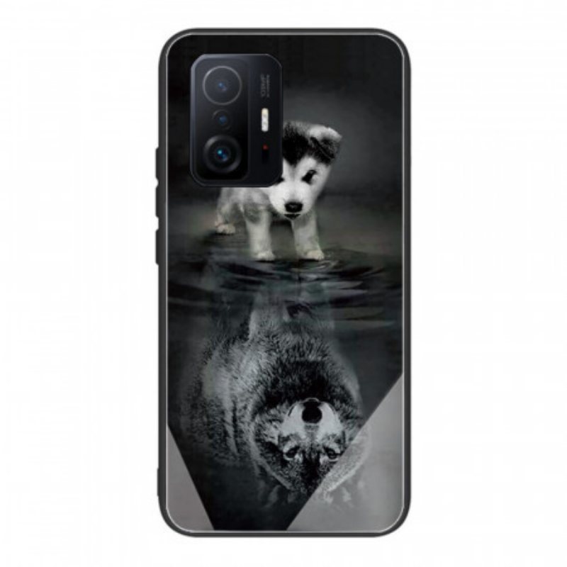 Deksel Til Xiaomi 11T / 11T Pro Puppy Dream Herdet Glass