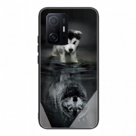 Deksel Til Xiaomi 11T / 11T Pro Puppy Dream Herdet Glass