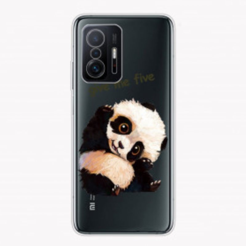 Deksel Til Xiaomi 11T / 11T Pro Sømløs Panda Gi Meg Fem