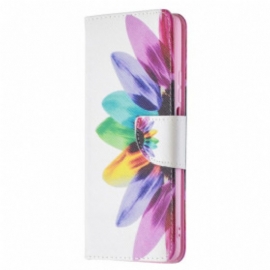 Folio Deksel Til Xiaomi 11T / 11T Pro Akvarell Blomst