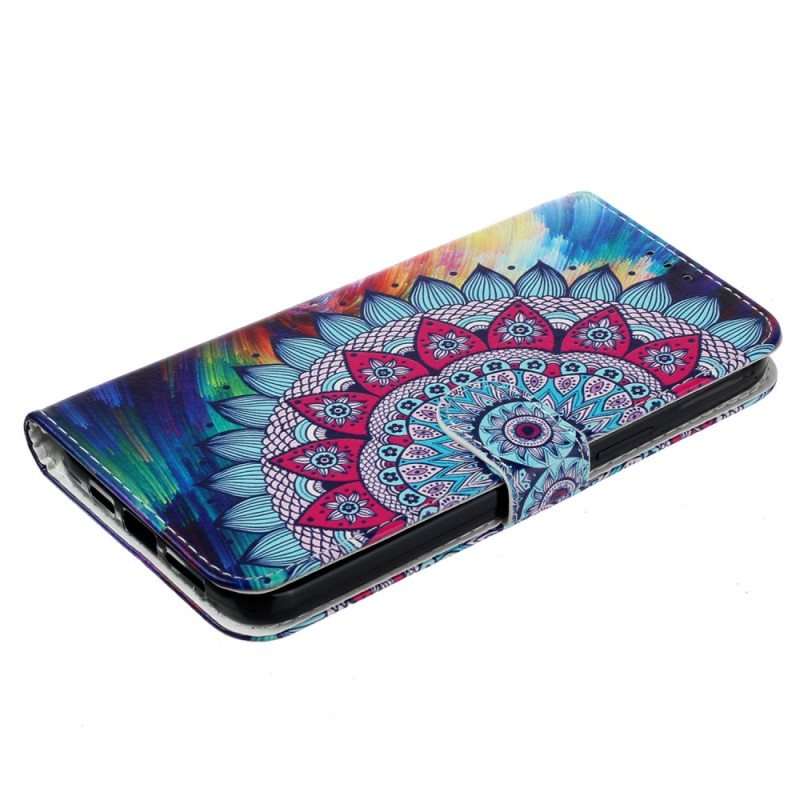 Folio Deksel Motorola Edge 50 Premium Mandala