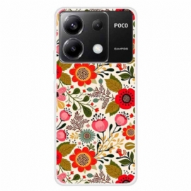 Deksel Xiaomi Redmi Note 13 Pro 5g Fargerike Blomster Beskyttelse Deksel