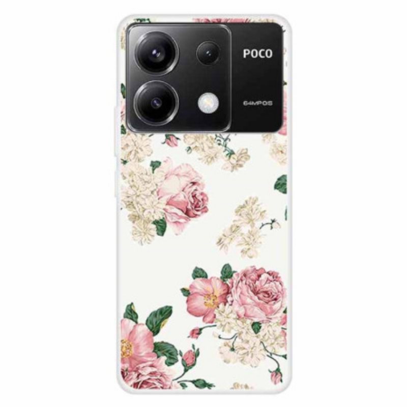 Deksel Xiaomi Redmi Note 13 Pro 5g Frihetsblomster