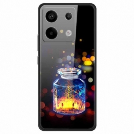 Deksel Xiaomi Redmi Note 13 Pro 5g Mobildeksel Ønskeflaske Av Herdet Glass