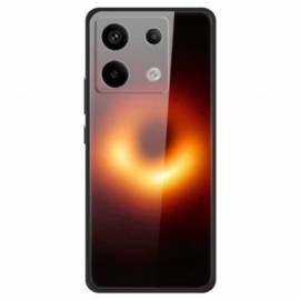 Deksel Xiaomi Redmi Note 13 Pro 5g Sort Hull Herdet Glass