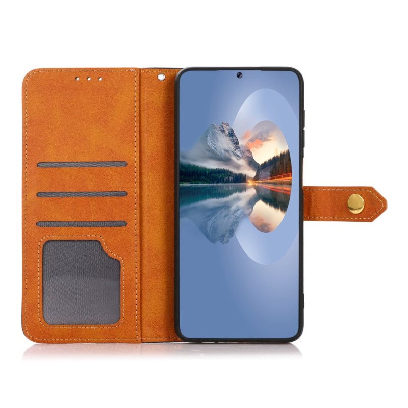 Lærdeksel Folio Deksel Xiaomi Redmi Note 13 Pro 5g Khazneh