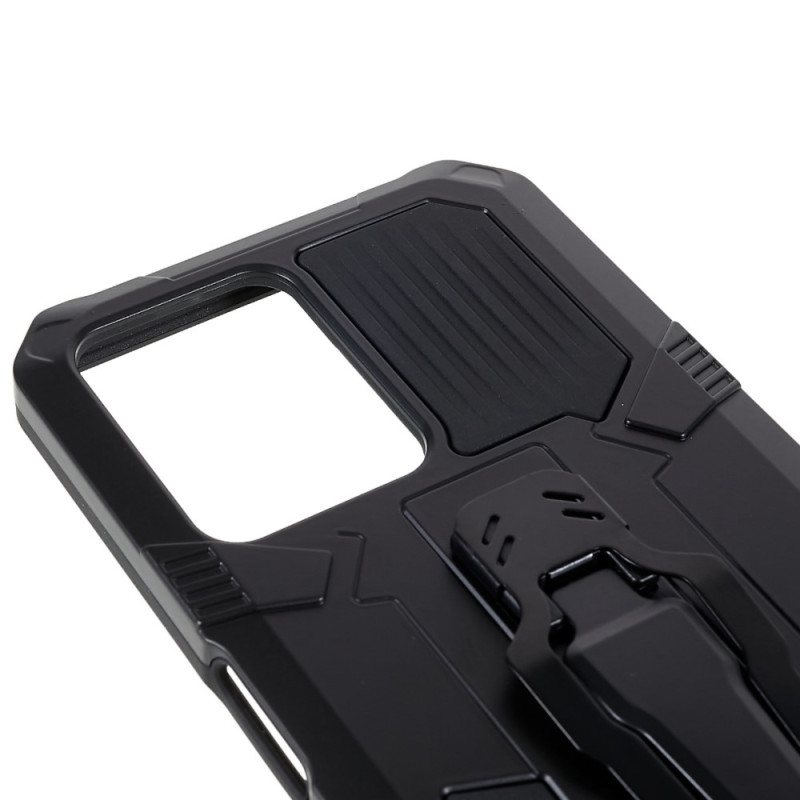 Deksel Til Realme C35 Kickstand Hybrid Armor