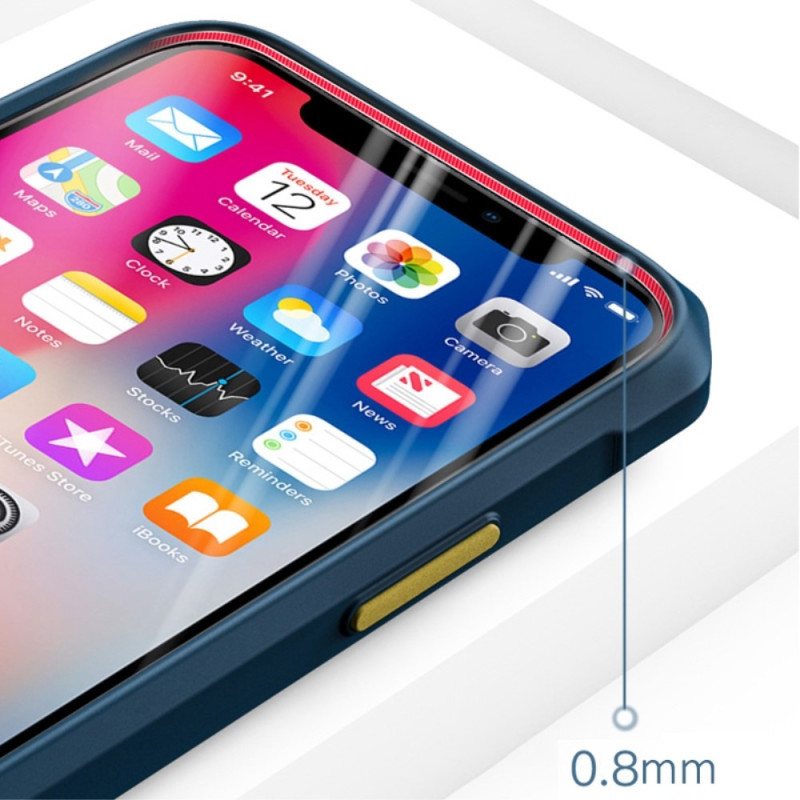 Deksel Til iPhone 14 Pro Hybridfargede Knapper