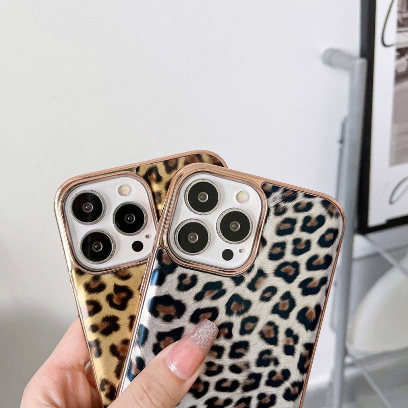 Deksel Til iPhone 14 Pro Leopard