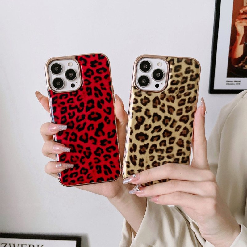 Deksel Til iPhone 14 Pro Leopard