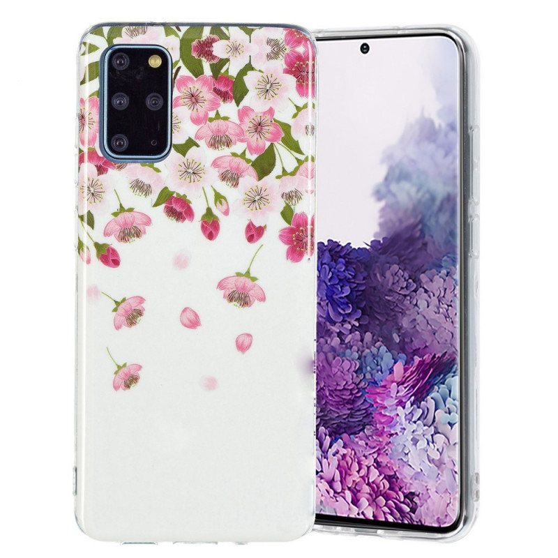 Deksel Til Samsung Galaxy S20 Plus / S20 Plus 5G Fluorescerende Blomster