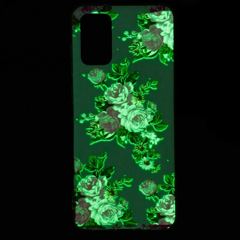 Deksel Til Samsung Galaxy S20 Plus / S20 Plus 5G Fluorescerende Blomster