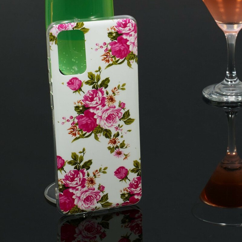 Deksel Til Samsung Galaxy S20 Plus / S20 Plus 5G Fluorescerende Blomster