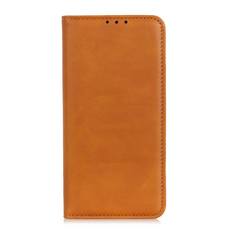 Beskyttelse Deksel Til Oppo A74 4G Folio Deksel Elegance Split Leather