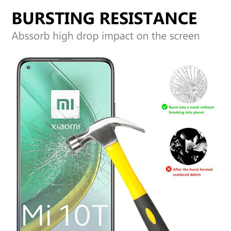 Arc Edge Tempered Glass Protection For Xiaomi Mi 10T / 10T Pro-Skjerm