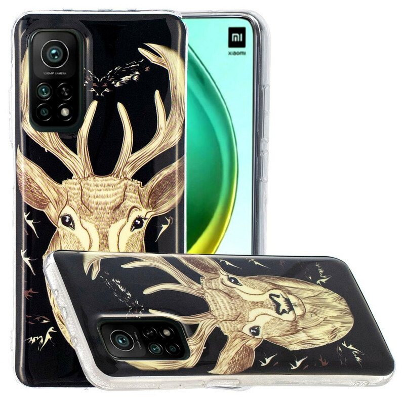 Deksel Til Xiaomi Mi 10T / 10T Pro Fluorescerende Majestic Stag