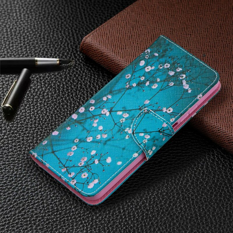 Folio Deksel Til Xiaomi Mi 10T / 10T Pro Blomstrende Tre