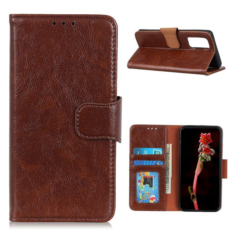 Folio Deksel Til Xiaomi Mi 10T / 10T Pro Nappa Split Leather