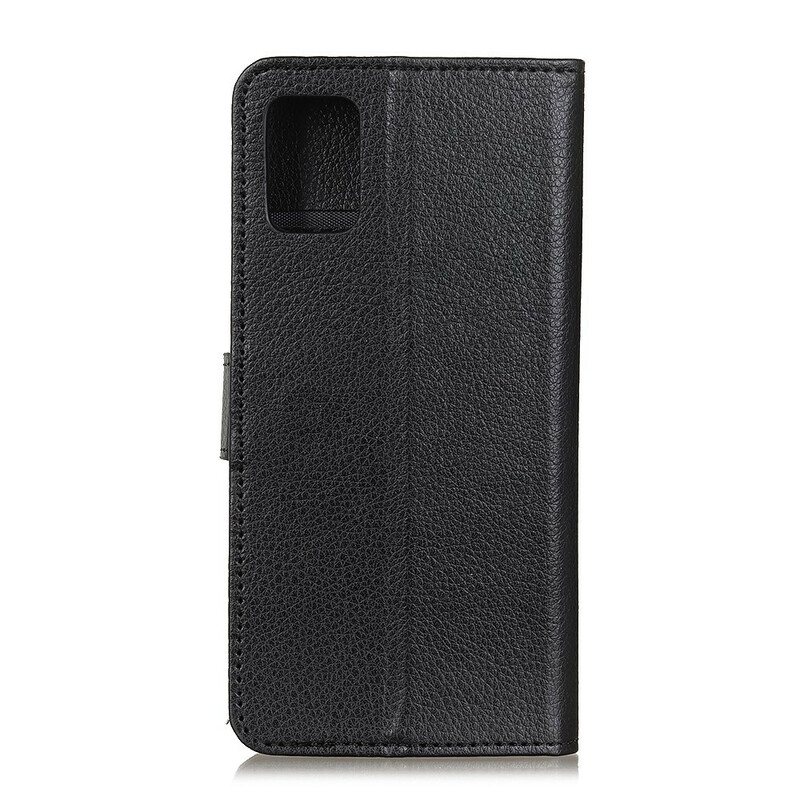 Folio Deksel Til Xiaomi Mi 10T / 10T Pro Premium Litchi-skinneffekt