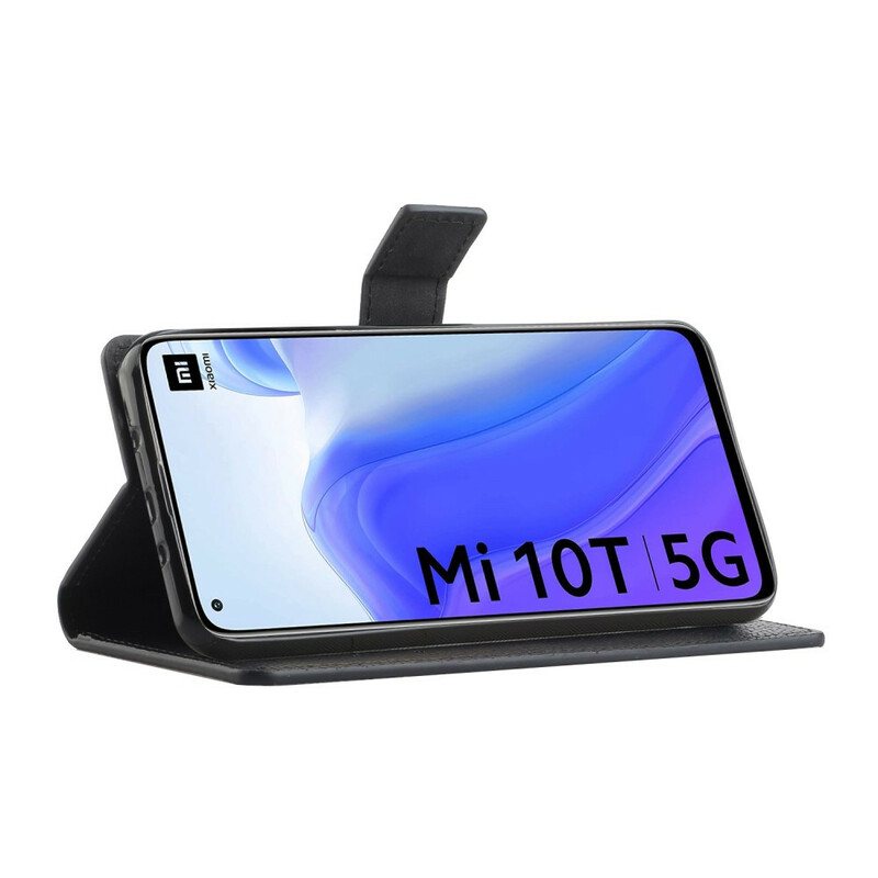 Lærdeksel Til Xiaomi Mi 10T / 10T Pro Enkel Litchi