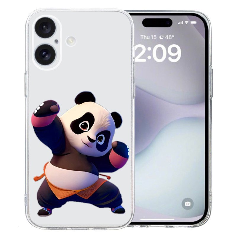 Deksel iPhone 16 Plus Panda