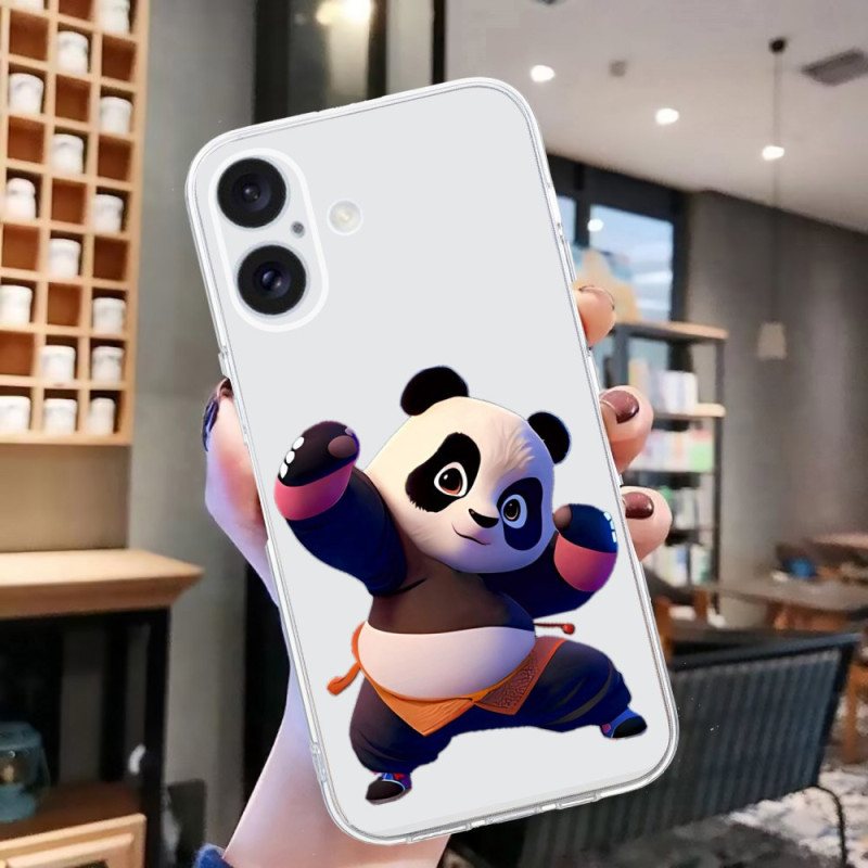 Deksel iPhone 16 Plus Panda