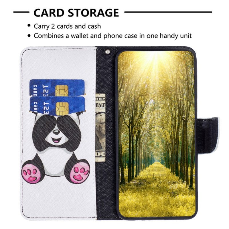 Folio Deksel iPhone 16 Plus Panda