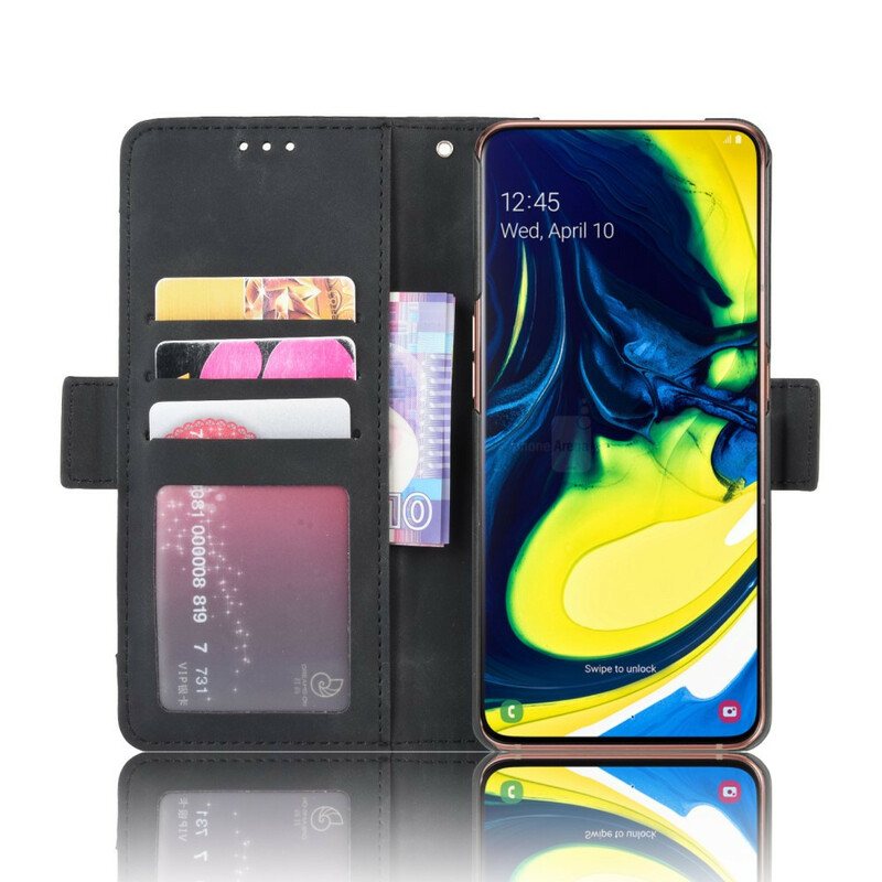 Folio Deksel Til Samsung Galaxy A80 / A90 Multi-card Premier Class