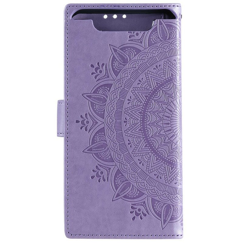 Folio Deksel Til Samsung Galaxy A80 / A90 Sol Mandala