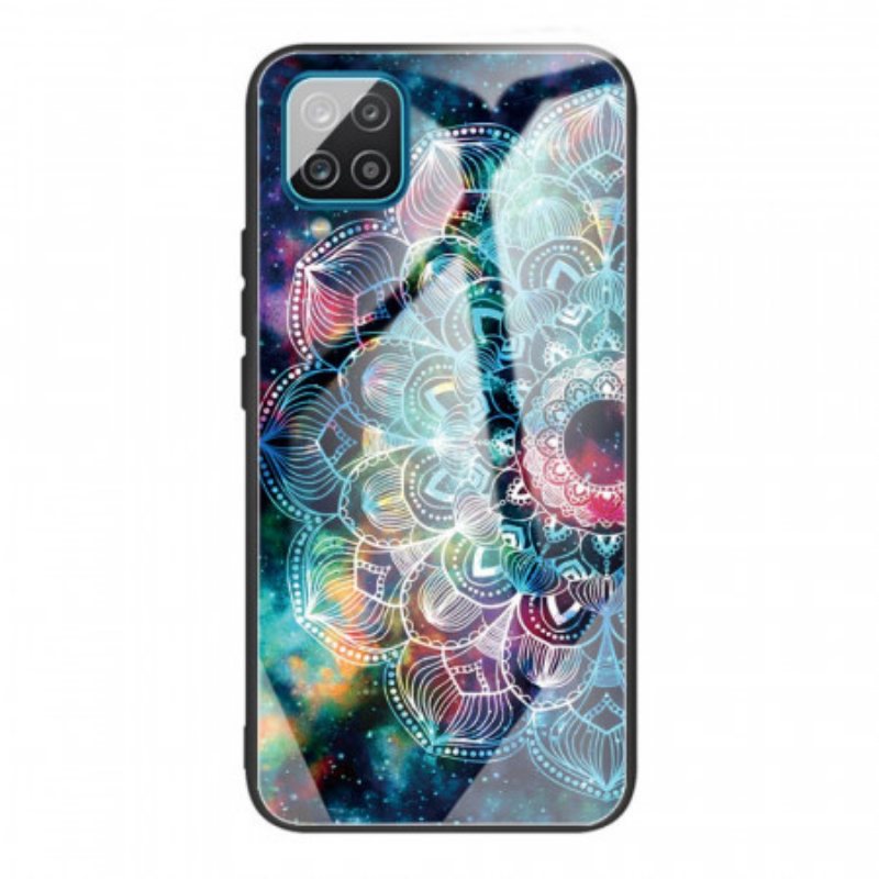 Deksel Til Samsung Galaxy M32 Mandala Herdet Glass