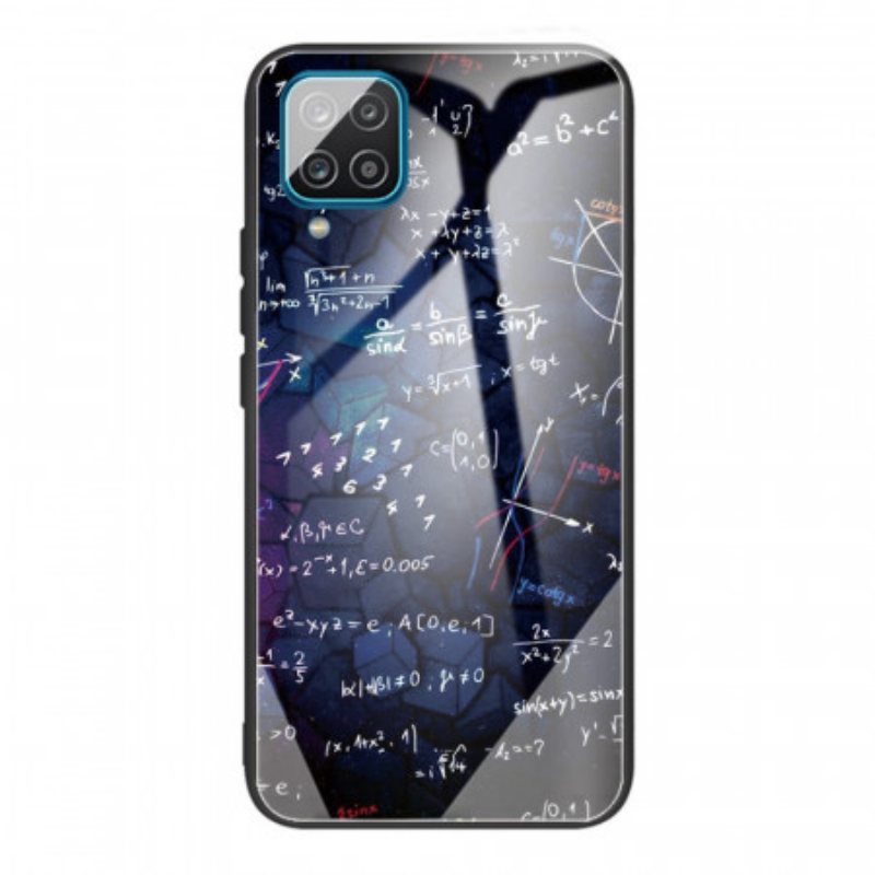 Deksel Til Samsung Galaxy M32 Matematiske Beregninger Av Herdet Glass