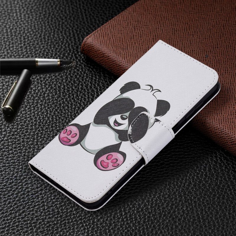 Lærdeksel Til Samsung Galaxy M32 Panda Moro